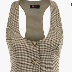 Houndstooth Vest